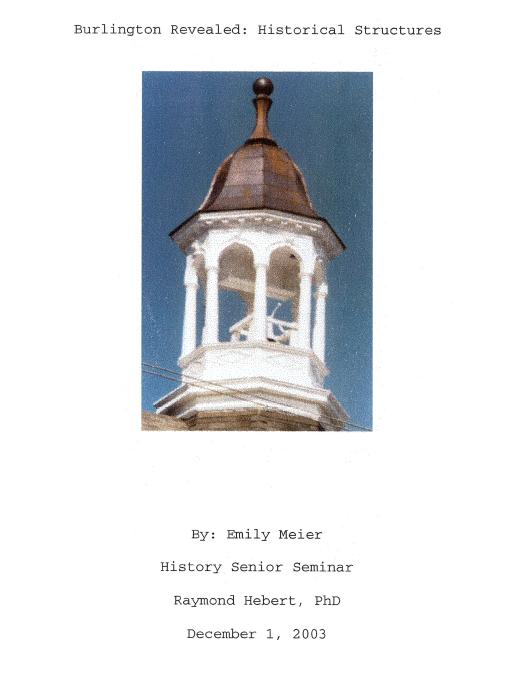 Cover image for Burlington Revealed